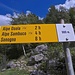 Alpe Osola 2h<br />Alpe Sambuco 4h<br />Sonogno 8h