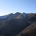 Monte Generoso - der Wegverlauf von Via Bassa und Via Alta gut erkennbar 