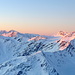 auch wenn die Berge nicht ganz so rot glühten, kann es kaum schöner sein