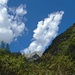 Wandern mit Wolken