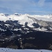 Blick zur Skiarena von Flims
