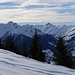 Schöner Blick ins Val Lumnezia ...