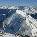 Piz Toissa - view from the ridge at elevation 2700 m.