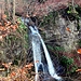 der Wasserfall (beim Baum in der Mitte oben ist die Kanzel) 