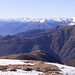 Panorama dal Monte Spalavera 1534 mt, la vista spazia fino al Valsesia/Biellese. 