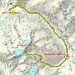 <b>Tracciato GPS Gemsstock - Vermigelhütte - Andermatt.</b>
