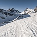 Aufstieg aus dem Skigebiet zur Wildseeluggen