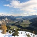 immer noch recht grün im Inntal