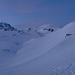 Blick in etwas unübersichtliches Skitourengelände