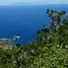 Oben grün , unten blau - drüber La Palma.