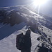 Chimborazo: Blick zurück Richtung Gipfel.