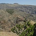 Blick zum Aufstiegsweg und der bekannten Fortalezza.