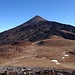 Blick vom Kraterrand des Pico Viejo zum Teide