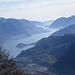 und der Mittelteil des Lago di Como mit Bellagio an der Spitze des Triangolo