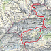 Routenverlauf<br /><br />Quelle: SchweizMobil
