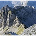 der SW-Grat der Gumpenspitze in der Aufsicht