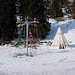 Beim tollen Spielplatz neben der Bergstation.