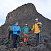 auf ca. 4310 m - Übergang am Rücken der Lent Hills