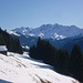 Blick in südliche Richtung; Gipfelbestimmung ist schwierig!