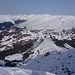 Blick in die Sarner Alpen, die eine Art Hufeisen bilden.