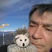 Ginger and myself on the summit.