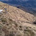 A look at the path winding up towards the hut.