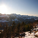 Blick ins Mangfallgebirge