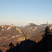 Blick zu den westlichen Chiemgauern