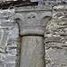 Le colonne ed i capitelli del Circolo di Montecrestese.