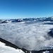 ... und dem sich bis Brunnen ausbreitenden Meer überm See