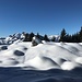 verschiedenartige Winterlandschaften