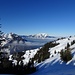 ... doch sind Stanserhorn und Pilatus über der neuen Alp auf Ochsenweidli gut erkennbar