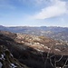 Bel colpo d'occhio sulla Valle Imagna dalla cresta del Linzone