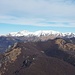 Dalla vetta verso la Valsolda e l'Alto Lario 