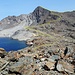 Unsere Route: rechts bis zum Gipfel der Pointe d'Ormelune unsere weglose Variante
