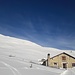 ... und auf der urigen Alp Griatschuols (wohin von S-chanf ein gepisteter Schlittelweg führt)