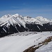 Rückblick auf den Kainzenboden, dahinter die Bösensteingruppe