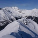 Blick zum Hirzer, dem höchsten Berg der Sarntaler Alpen (in den Tuxer Alpen gibt es übrigens noch einen Hirzer)