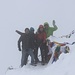   Il sottoscritto con Chiara,Stanzin e Lobzang in vetta allo Stok kangri (6153 m)