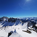 Gipfelblick Richtung Leilachspitze