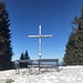 Gipfelkreuz Farnere - mit neuen Panoramatafeln