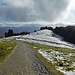 Unterwegs am breiten Kamm.
