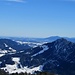 Blick in das Alpenvorland bei Pfronten/Füssen hinaus