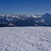 Schöner Blick zu Dolomitenbergen