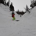 Et dire qu'on aurait pu bêtement descendre par la piste de montée...