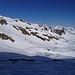 Rückblick von Forcellina auf die Aufstiegsroute