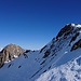 Gipfelgrat vom Skidepot aus gesehen
