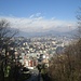 im Aufstieg immer wieder schöne Ausblicke auf Lugano ...