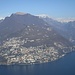... oder auch zum gleich gegenüberliegenden Monte Boglia mit dem Monte Brè darunter