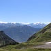 Panorama sur les Alpes valaisannes